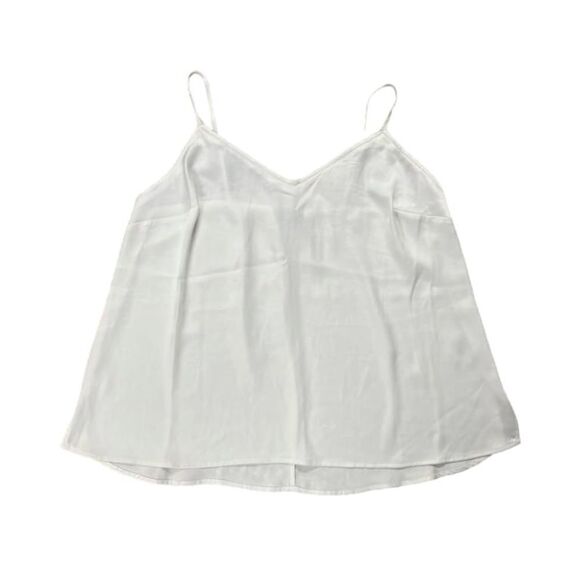 Lane Bryant Lace Trim Satin Cami White Career Academia Layer Plus Size 16 NWT - Picture 2 of 8